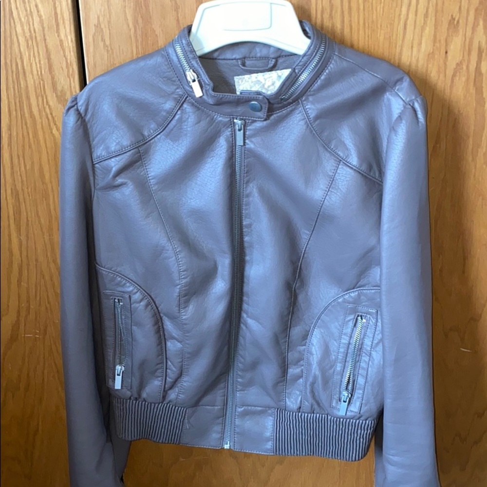 Leather jacket